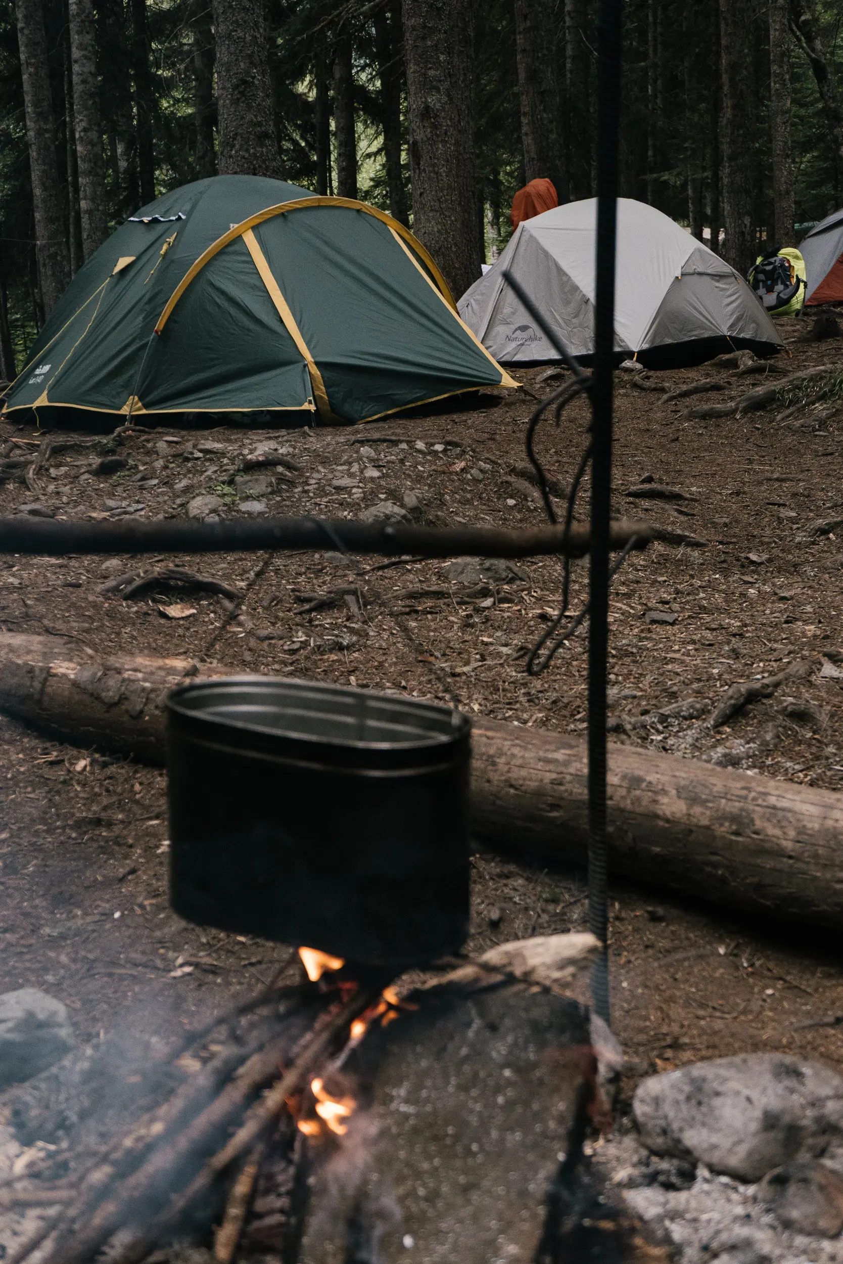 campground during black friday